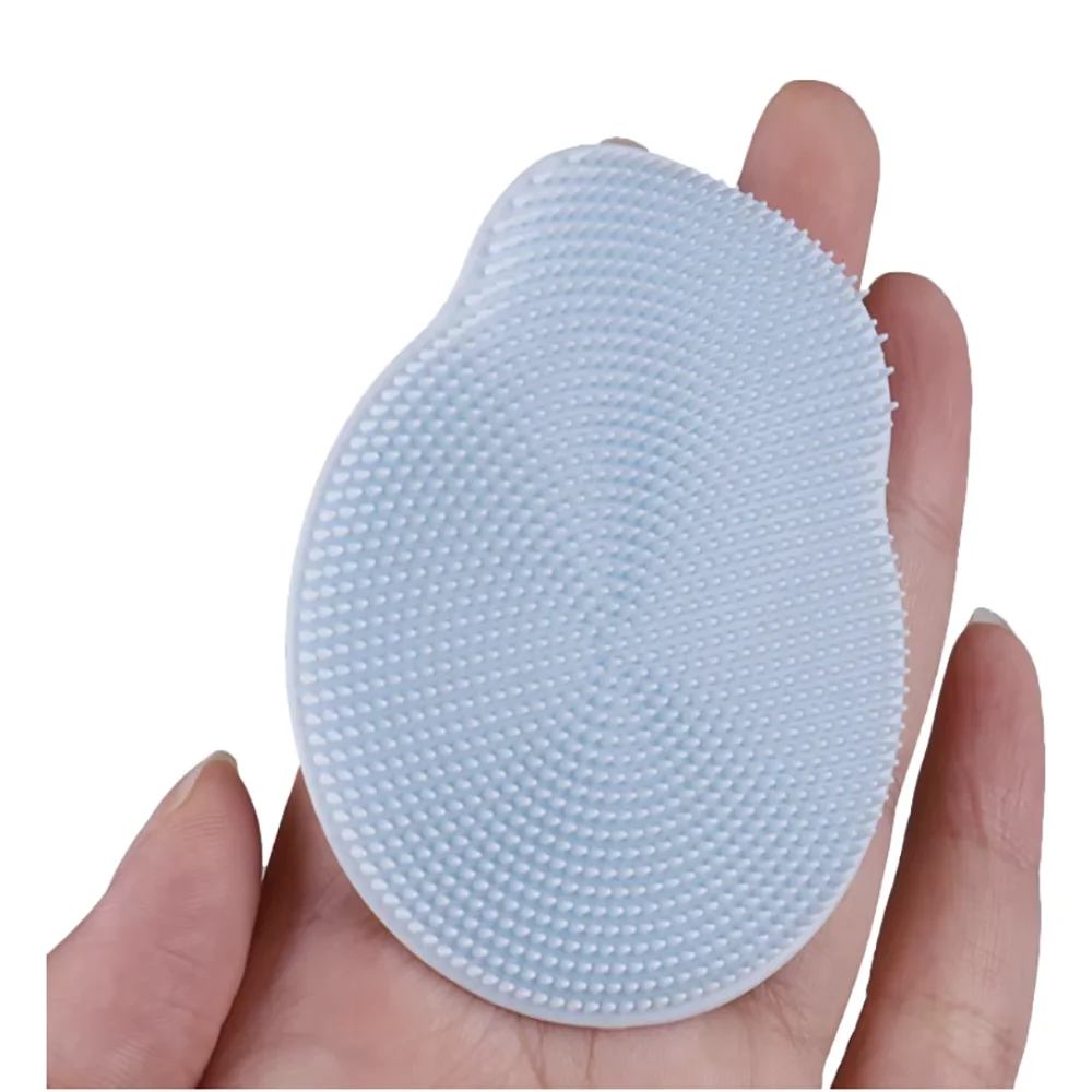 페이셜 클렌징 브러쉬 2pcs 세트 - 01-front-bristle