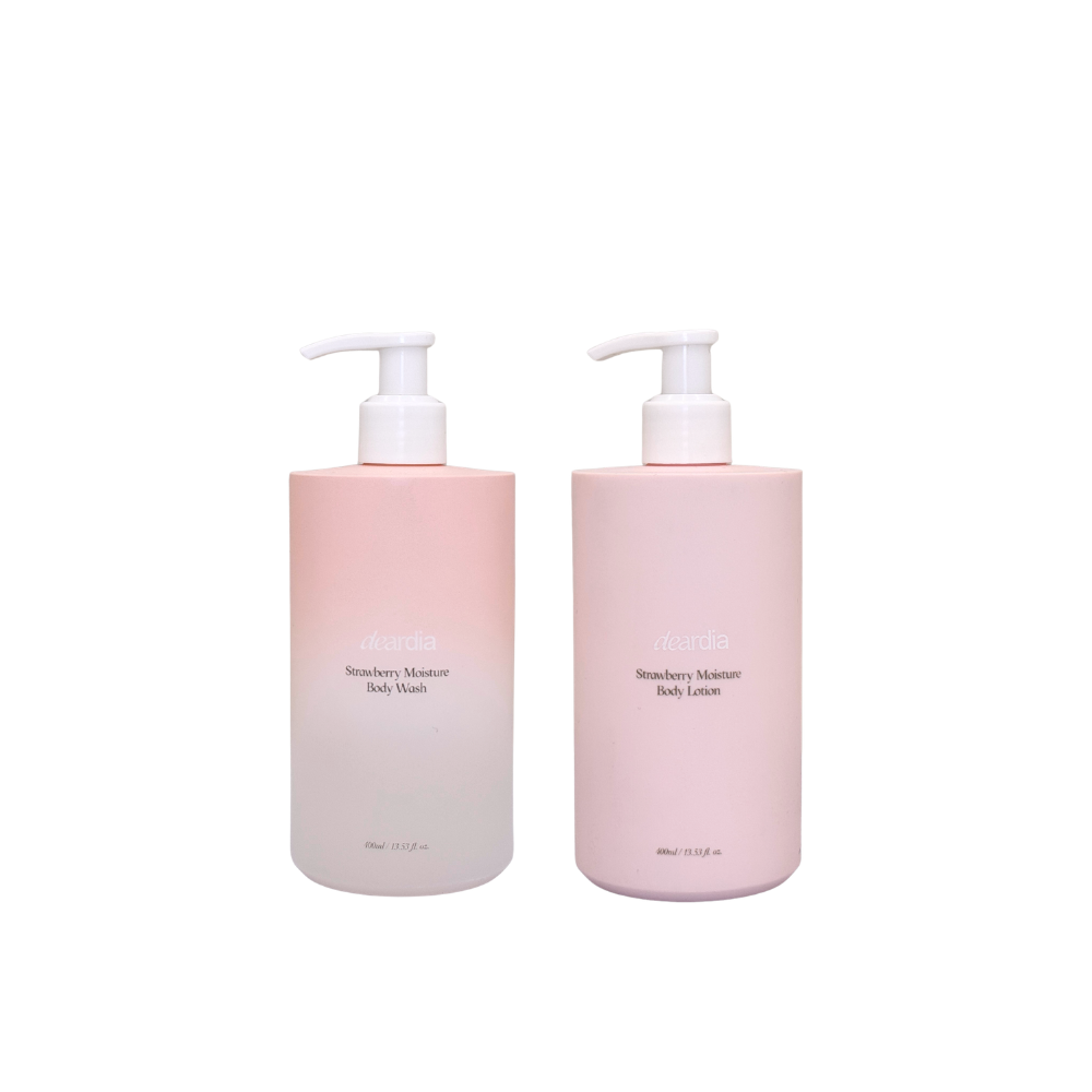 스트로베리 모이스처 기프트세트 2종 (워시+로션)