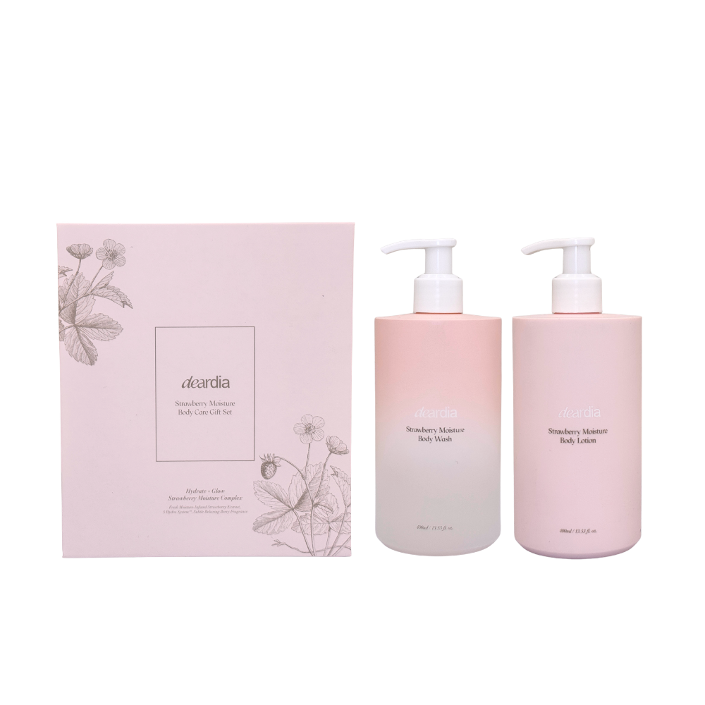 스트로베리 모이스처 기프트세트 2종 (워시+로션)