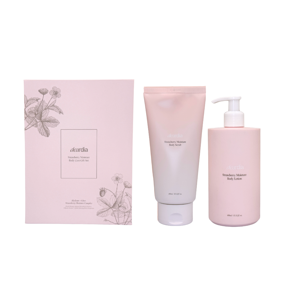 스트로베리 모이스처 기프트세트 2종 (스크럽+로션)