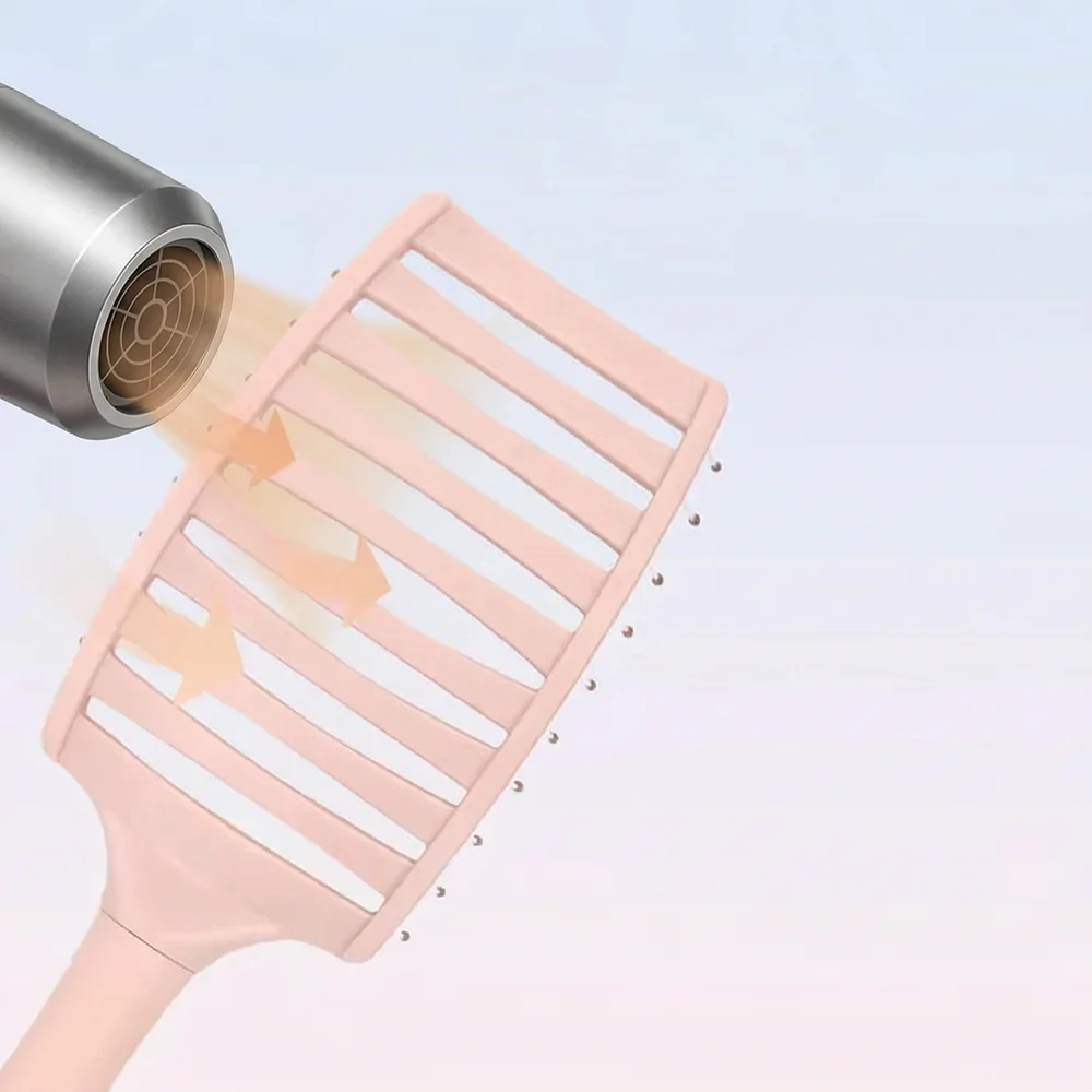 오픈형 랙 구조로 바람이 통과하는 모습