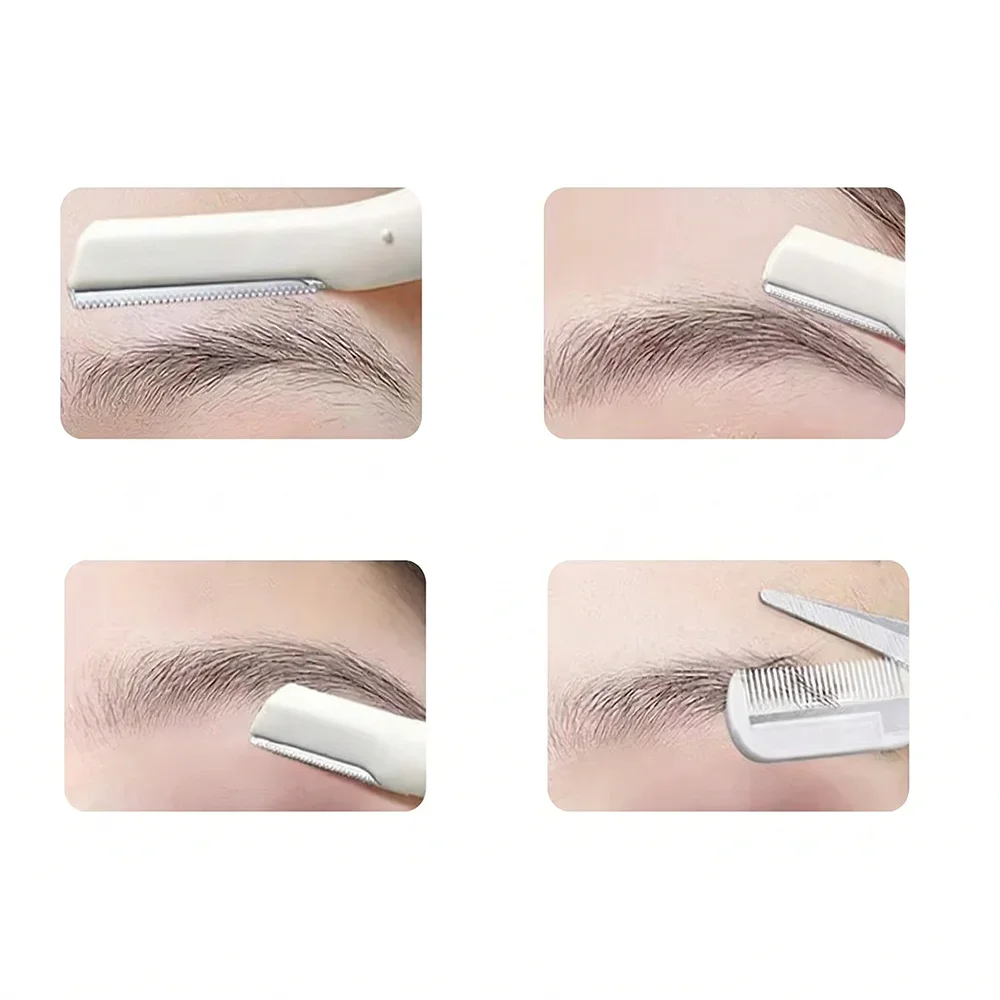 눈썹 정리 전후 비교